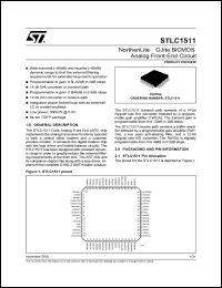 Click here to download STLC1511 Datasheet