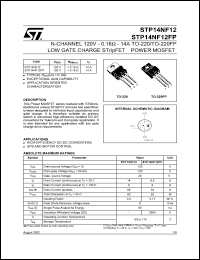 Click here to download STP14NF12 Datasheet