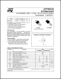 Click here to download STP9NC65 Datasheet