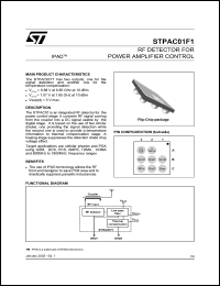 Click here to download STPAC01F1 Datasheet