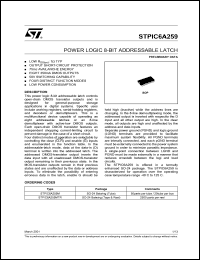 Click here to download STPIC6A259M Datasheet