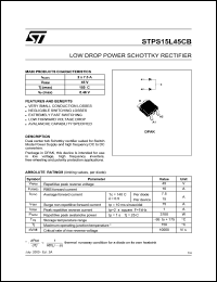 Click here to download STPS15L45 Datasheet