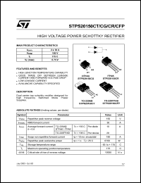 Click here to download STPS20150CR Datasheet