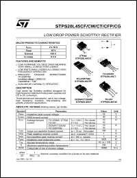 Click here to download STPS20L45 Datasheet