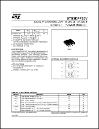 Click here to download STS3DPF20 Datasheet