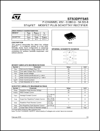 Click here to download STS3DPFS45 Datasheet