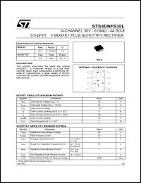 Click here to download STS4DNFS30 Datasheet