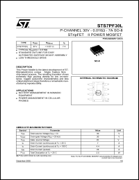 Click here to download STS7PF30 Datasheet