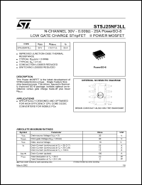 Click here to download STSJ25NF3 Datasheet