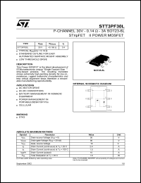 Click here to download STT3PF30 Datasheet