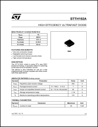 Click here to download STTH102A Datasheet