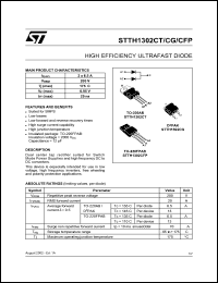 Click here to download STTH1302CFP Datasheet