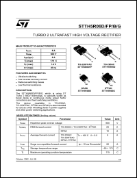 Click here to download STTH5R06 Datasheet