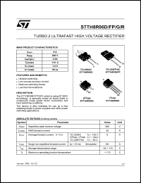 Click here to download STTH8R06 Datasheet