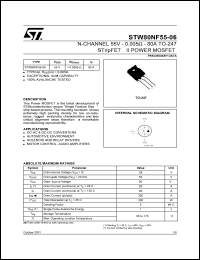 Click here to download STW80NF55-06 Datasheet