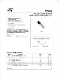 Click here to download STX112 Datasheet