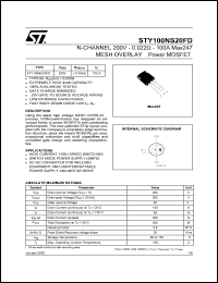 Click here to download STY100NS20 Datasheet