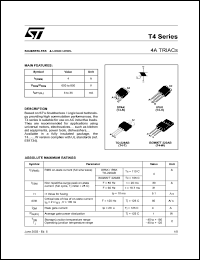Click here to download T405-800H Datasheet