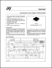Click here to download TDA7407 Datasheet