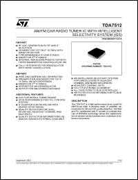 Click here to download TDA7512 Datasheet