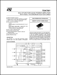 Click here to download TDA7561 Datasheet