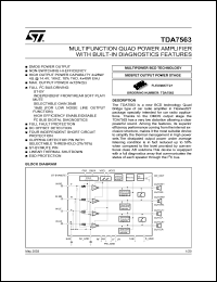 Click here to download TDA7563 Datasheet