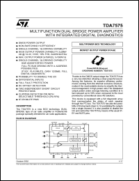 Click here to download TDA7575 Datasheet