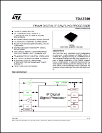 Click here to download TDA7580 Datasheet