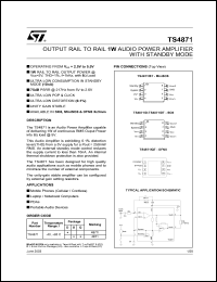 Click here to download TS4871IST Datasheet