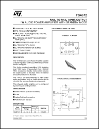 Click here to download TS4872 Datasheet