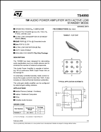 Click here to download TS4990 Datasheet