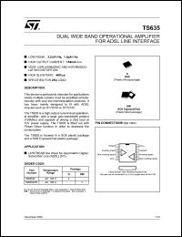 Click here to download TS635IDWT Datasheet