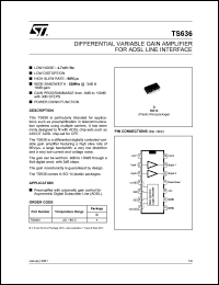 Click here to download TS636 Datasheet