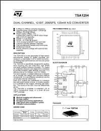 Click here to download TSA1204 Datasheet