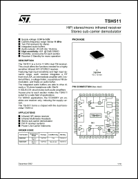 Click here to download TSH511 Datasheet
