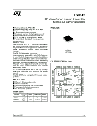 Click here to download TSH512CFT Datasheet