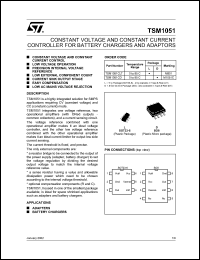 Click here to download TSM1051CLT Datasheet