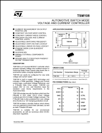 Click here to download TSM108IDT Datasheet
