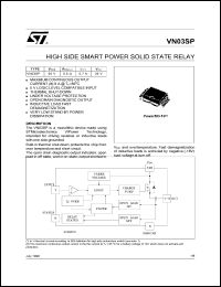 Click here to download VN03SP13 Datasheet