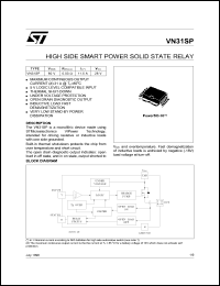 Click here to download VN31SP13 Datasheet
