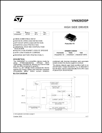 Click here to download VN920DSP Datasheet
