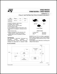 Click here to download VNS1NV04 Datasheet