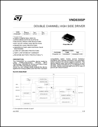 Click here to download VND830SP13TR Datasheet
