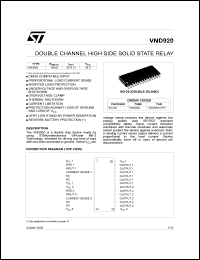 Click here to download VND92013TR Datasheet