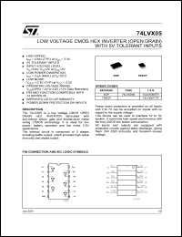 Click here to download 74LVX05 Datasheet