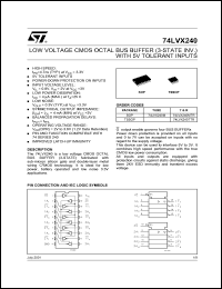 Click here to download 74LVX240M Datasheet