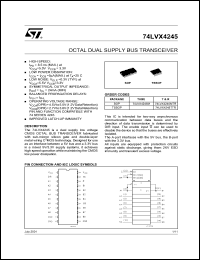 Click here to download 74LVX4245MTR Datasheet