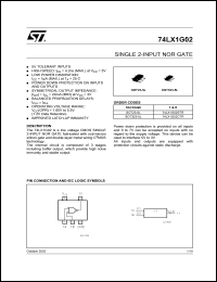 Click here to download 74LX1G02 Datasheet