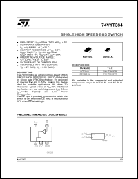 Click here to download 74V1T384CTR Datasheet