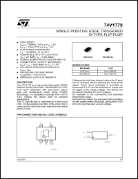 Click here to download 74V1T79 Datasheet